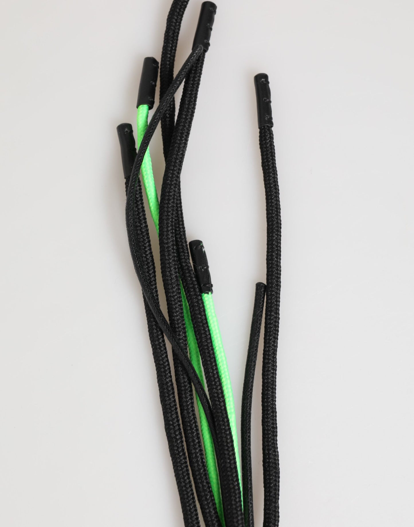 Porte-clés Dolce &amp; Gabbana en cordelette multicolore en polyester avec logo DG.