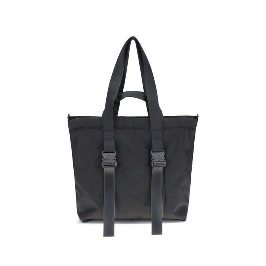 Y-3 SHOPPER STA ZWART