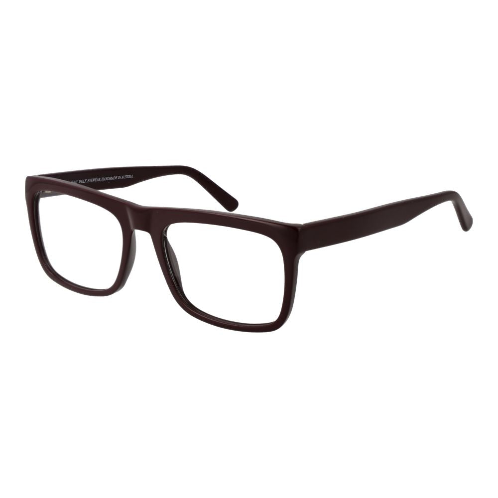 Monture de lunettes unisexe marron Andy Wolf