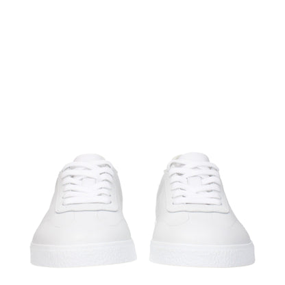 Givenchy witte leren lage sneakers