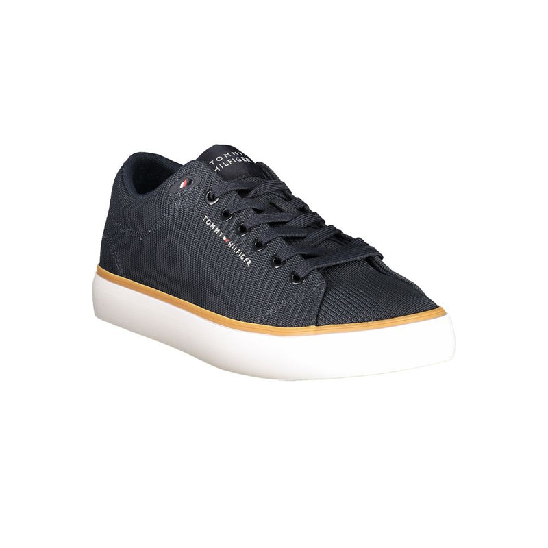 Tommy Hilfiger Blue Polyester Men Sneaker - Stylish & Comfortable