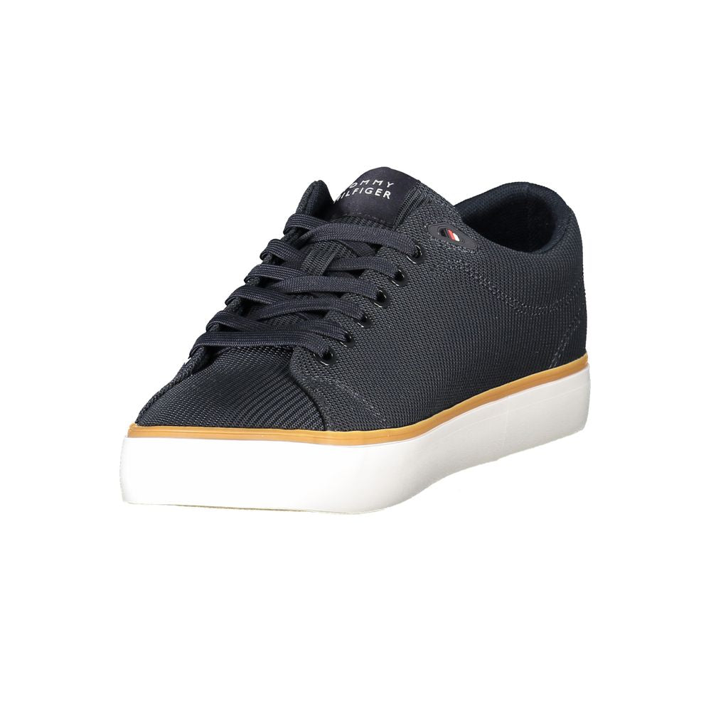 Tommy Hilfiger Blue Polyester Men Sneaker - Stylish & Comfortable