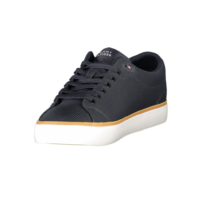 Tommy Hilfiger Blue Polyester Men Sneaker - Stylish & Comfortable