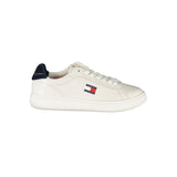 Tommy Hilfiger Sneakers Femmes en Cuir Blanc - Confort Élégant