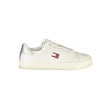 Tommy Hilfiger White Leather Women Sneaker - Stylish Comfort