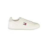 Tommy Hilfiger White Leather Men Sneaker - Classic American Style