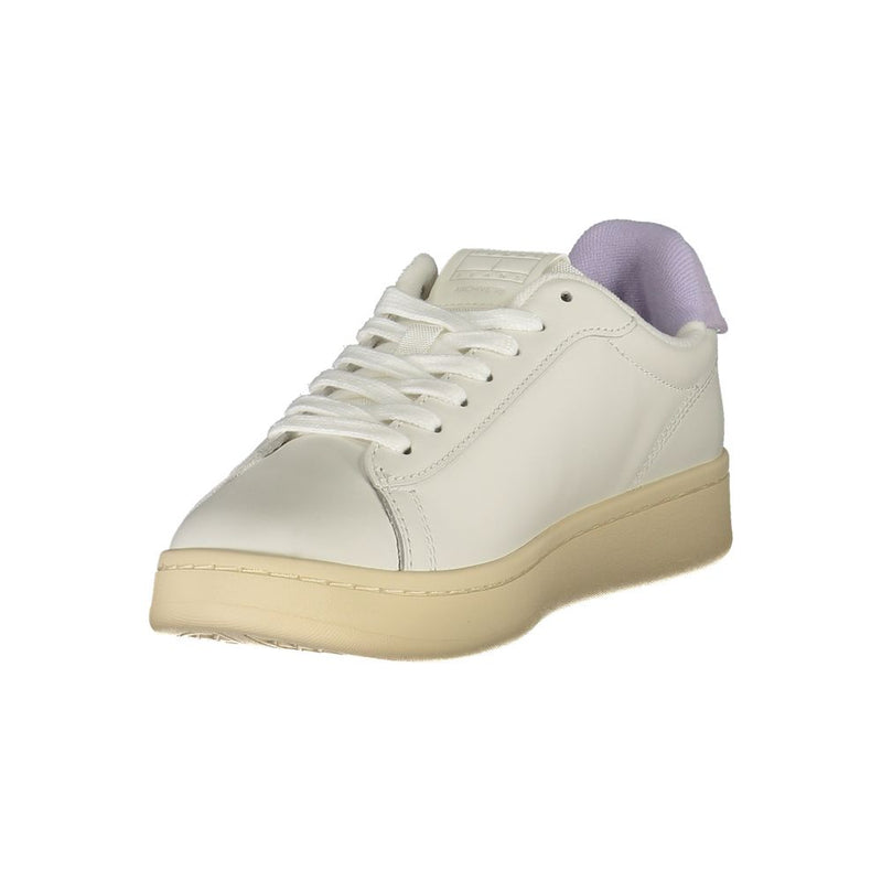 Tommy Hilfiger White Leather Women Sneaker - Stylish Comfort