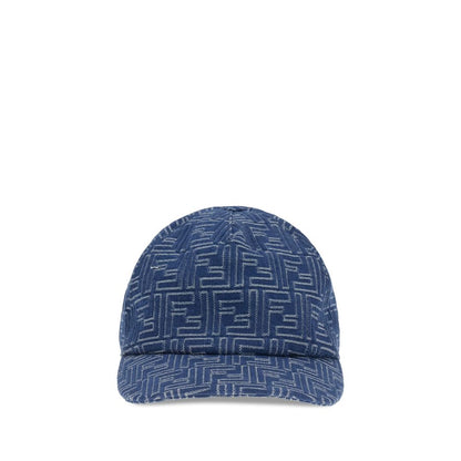 Fendi Denim borduursel honkbalpet