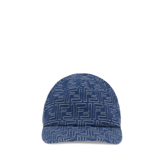 Fendi Denim borduursel honkbalpet