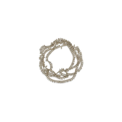 Brunello Cucinelli Zilveren Geknoopte Armband