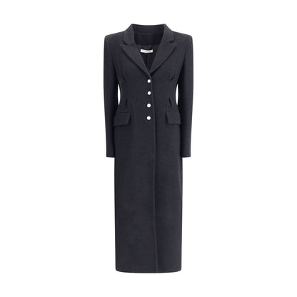 Manteau long en tweed d'Alessandra Rich