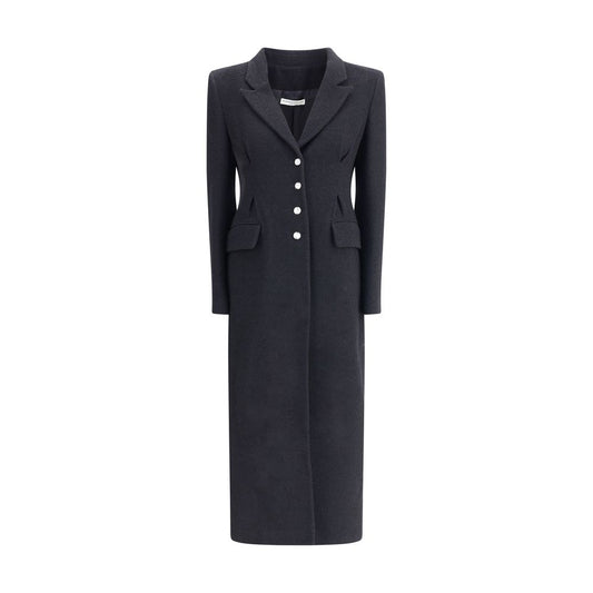 Manteau long en tweed d'Alessandra Rich