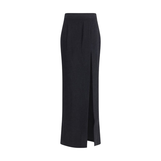 Jupe longue en tweed Alessandra Rich