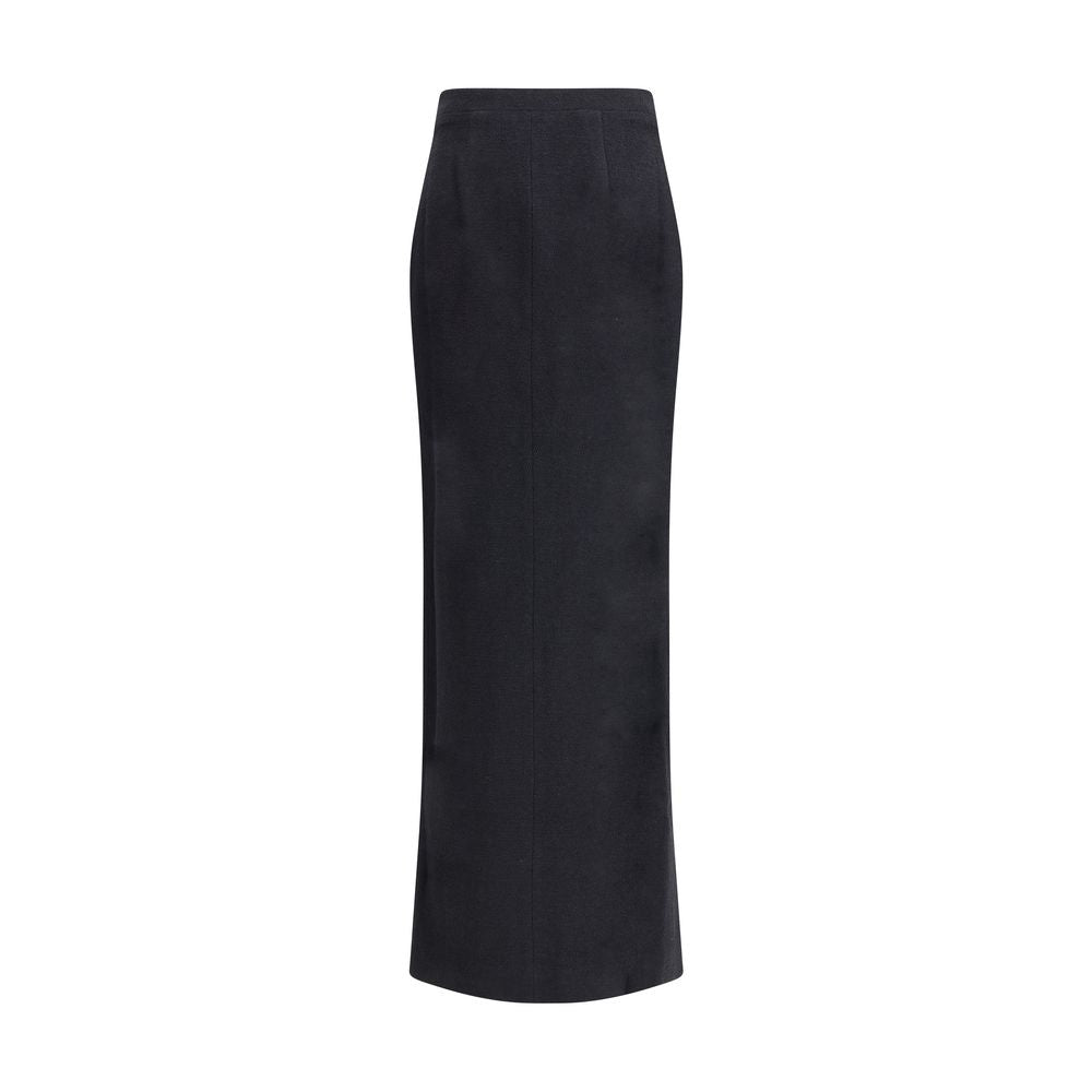 Jupe longue en tweed Alessandra Rich