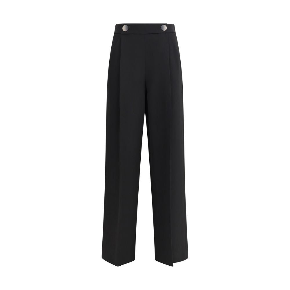 Pantalon en crêpe de soie à une seule poche de Giorgio Armani