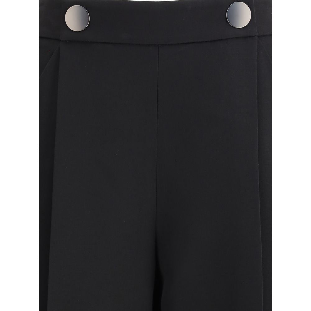 Pantalon en crêpe de soie à une seule poche de Giorgio Armani