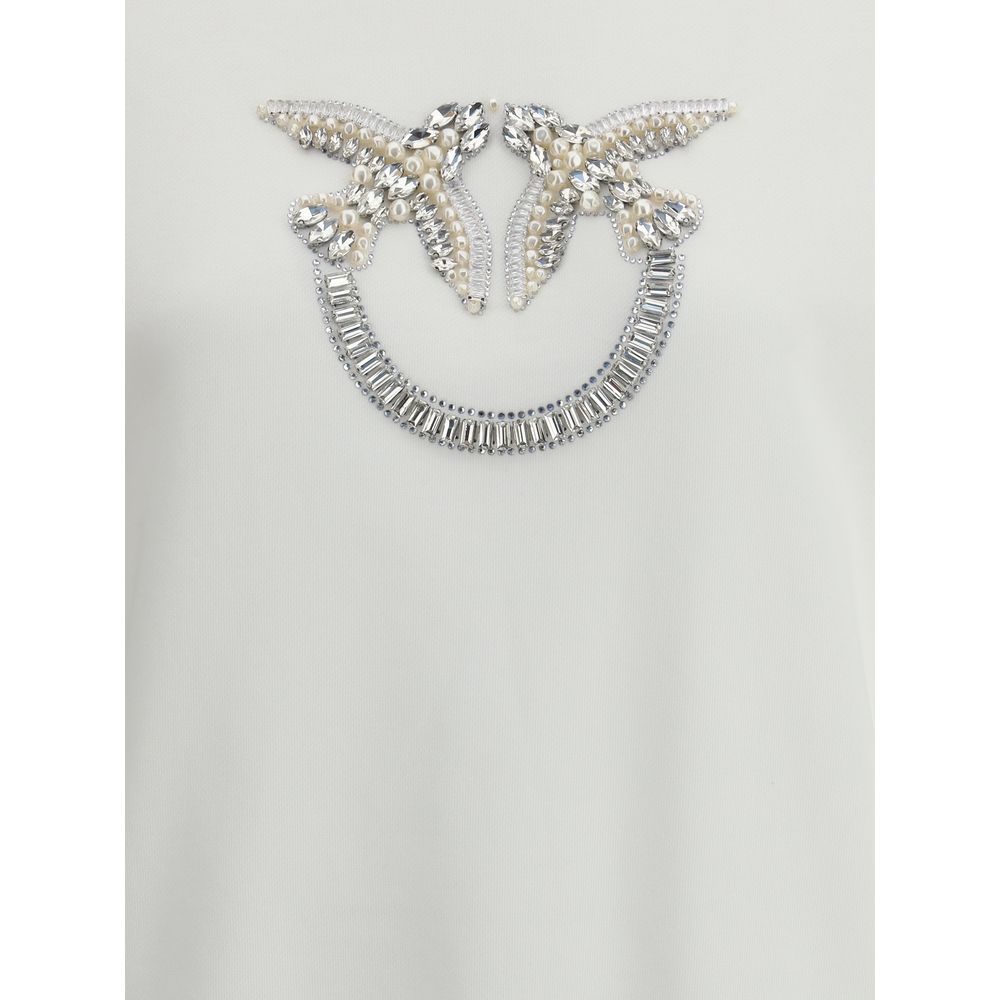 Sweat-shirt PINKO en coton blanc