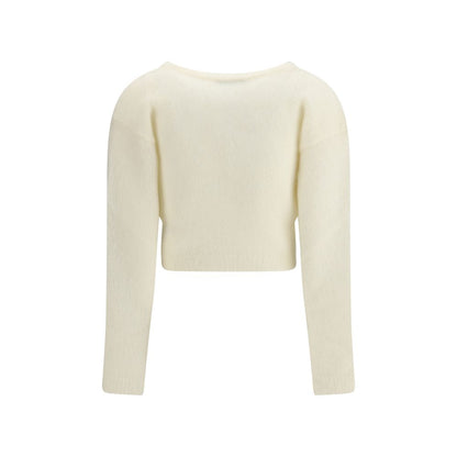 Cardigan en mohair brodé d'Alessandra Rich