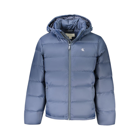 Calvin Klein blauw polyamide herenjack