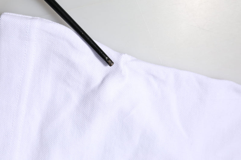 T-shirt en coton blanc brodé du logo DG Heart de Dolce &amp; Gabbana