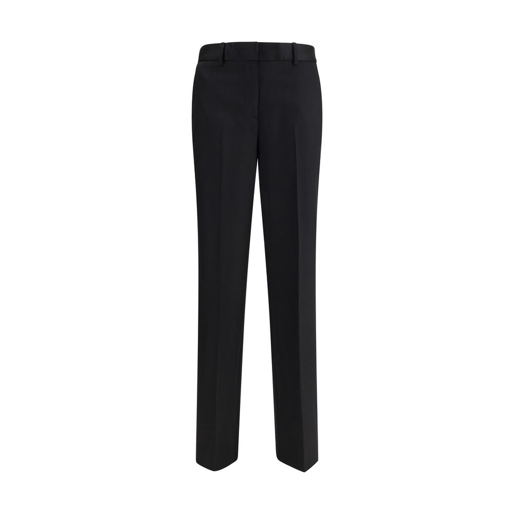 Lardini Straight Tailored Pants - Élégantes Pantalons en Laine pour Femmes