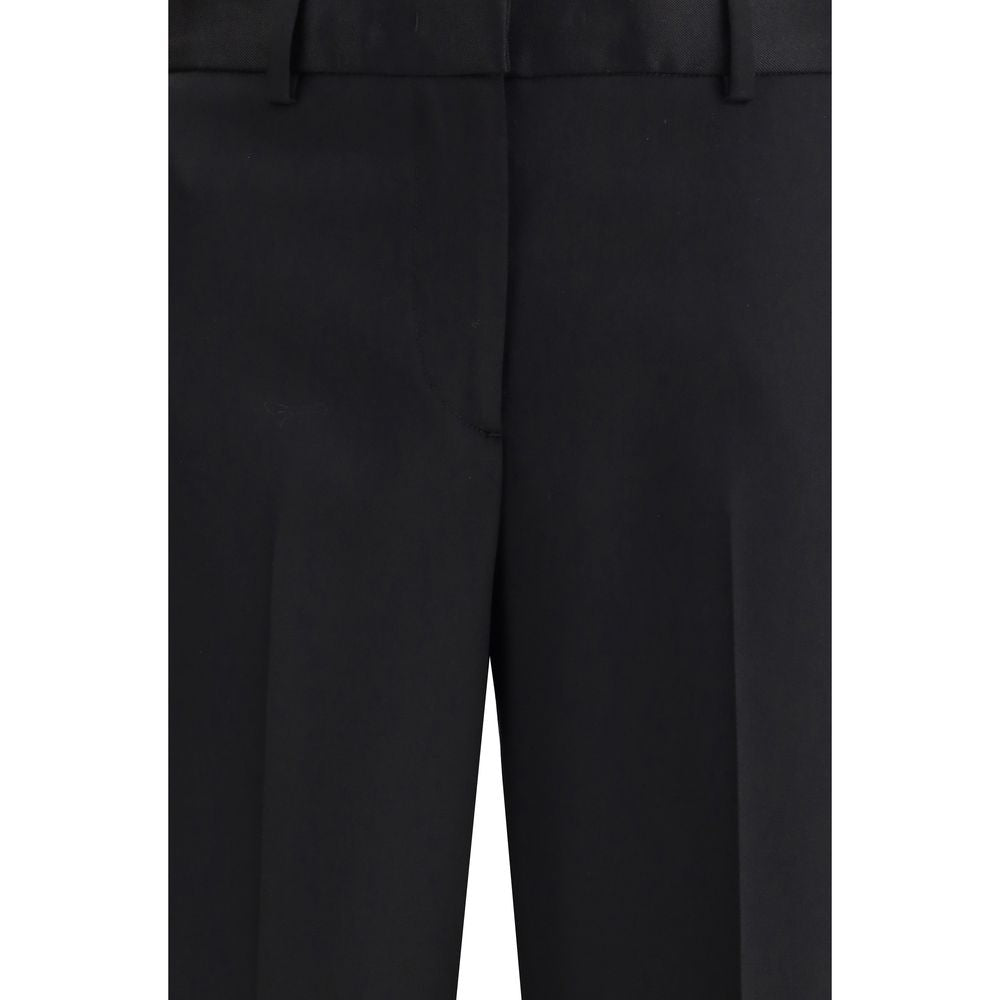 Lardini Straight Tailored Pants - Élégantes Pantalons en Laine pour Femmes