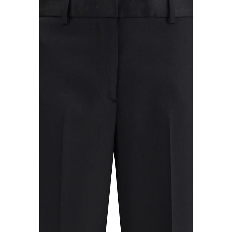 Lardini Straight Tailored Pants - Élégantes Pantalons en Laine pour Femmes