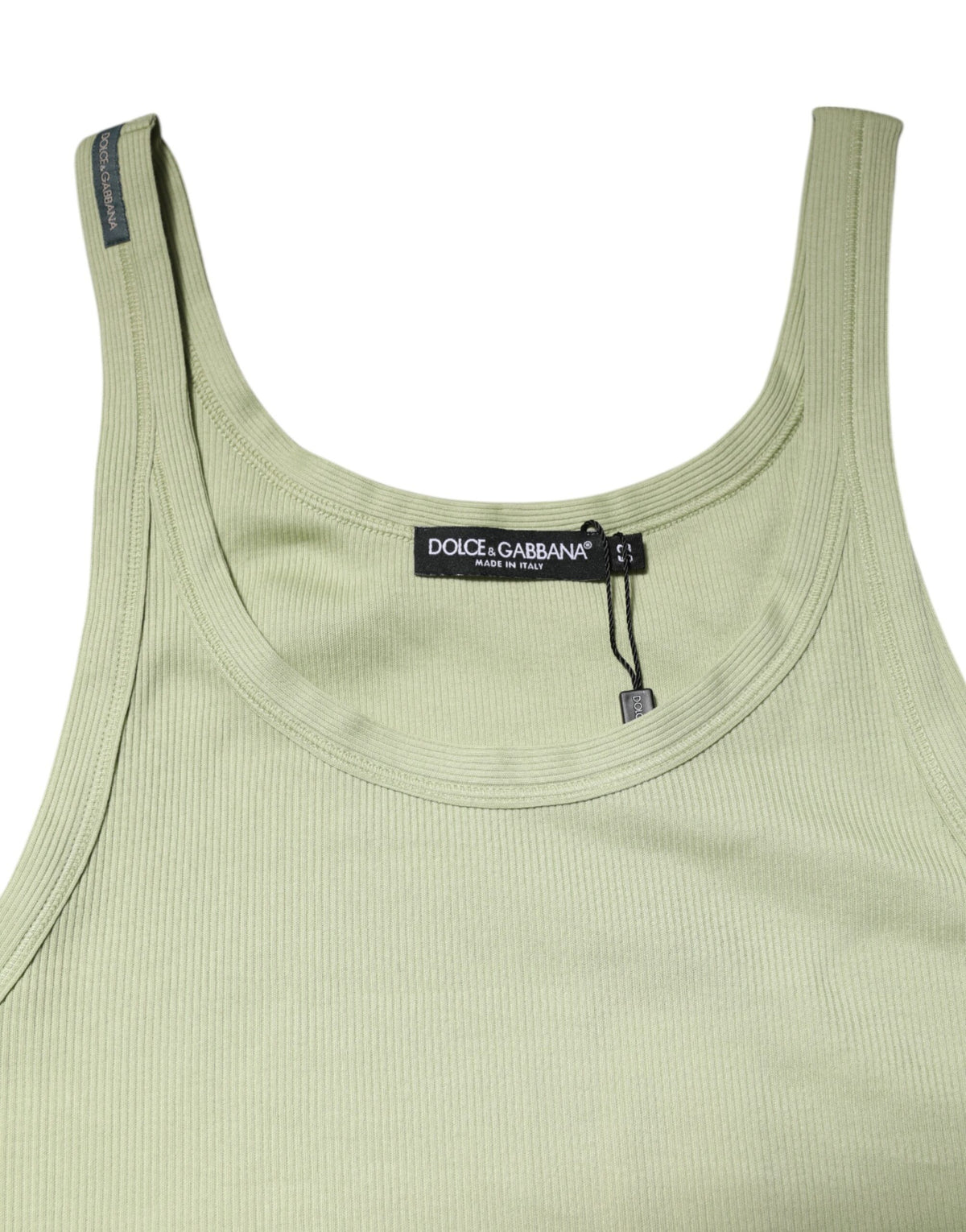 Débardeur homme sans manches vert clair Dolce &amp; Gabbana
