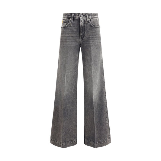Jacob Cohen Gray Cotton Relaxed Fit Jeans for Women