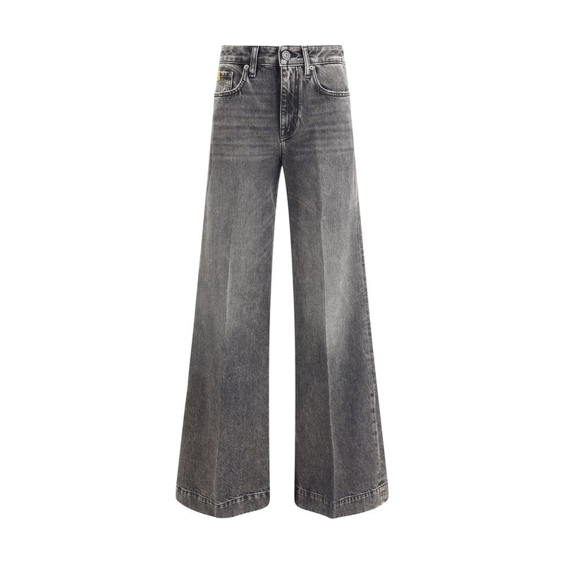 Jacob Cohen Gray Cotton Relaxed Fit Jeans for Women