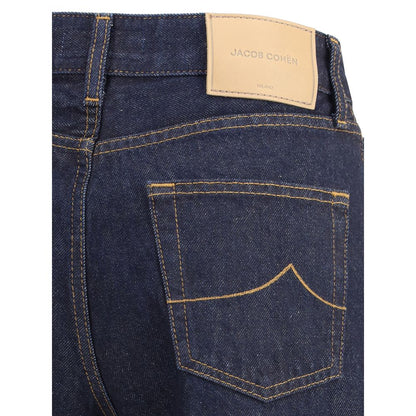 Jacob Cohen jeans met wijde pijpen