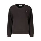 Pepe Jeans Black Cotton Women Sweater - Chic & Comfortable