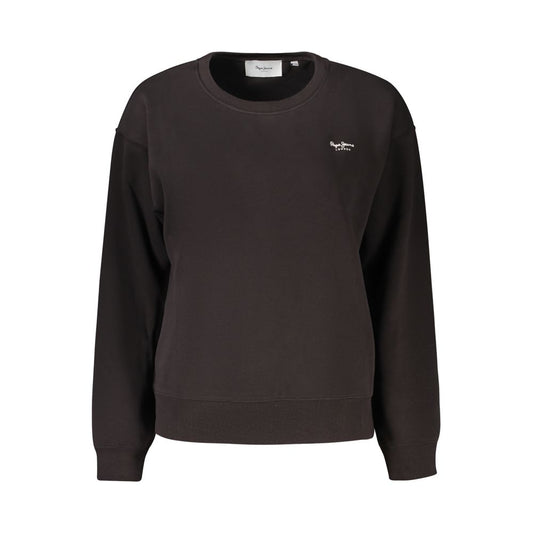 Pepe Jeans Black Cotton Women Sweater - Élégant et Confortable
