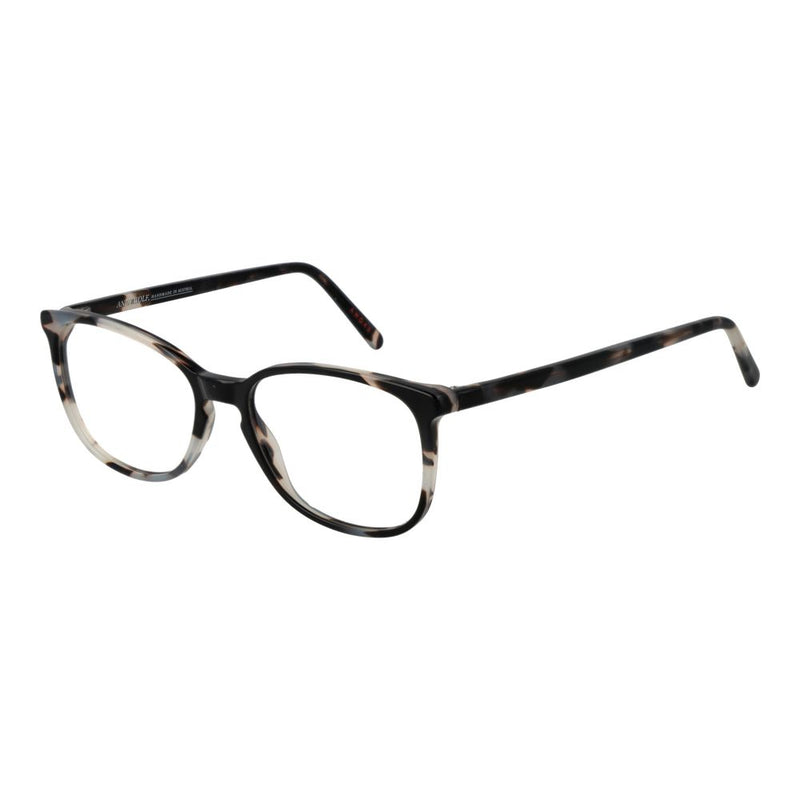 Andy Wolf Black Unisex Glasses Frame - Stylish Acetate Design