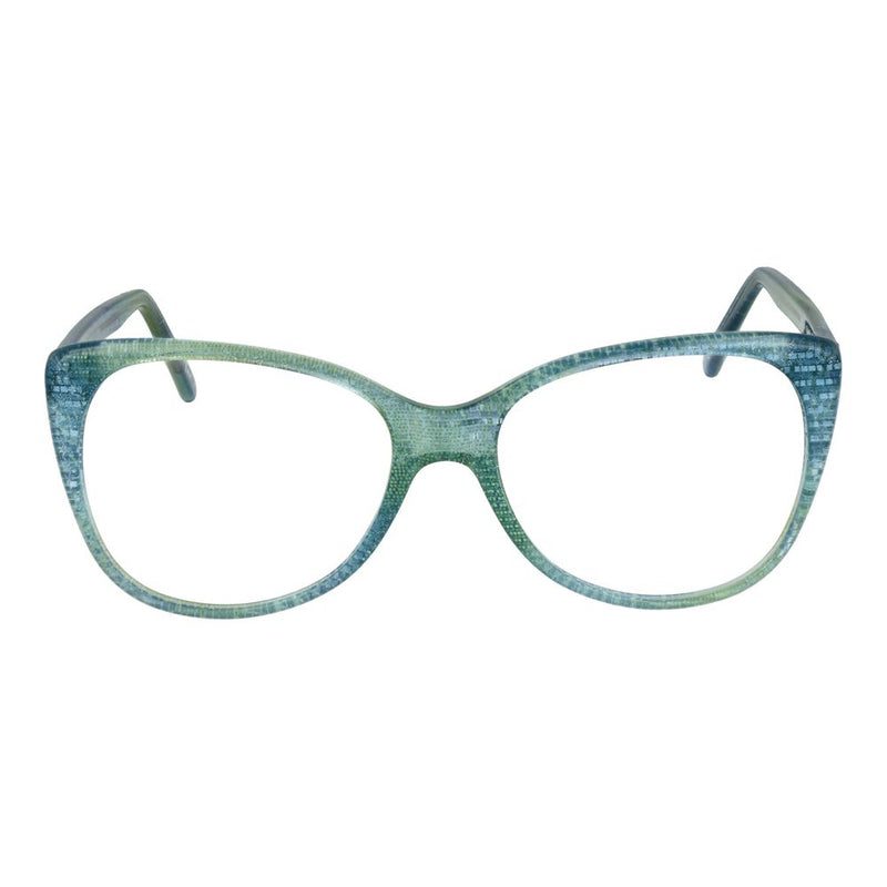 Andy Wolf Green Unisex Cat Eye Glasses Frame