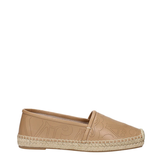 Max Mara Espadrilles van Bruin Leer