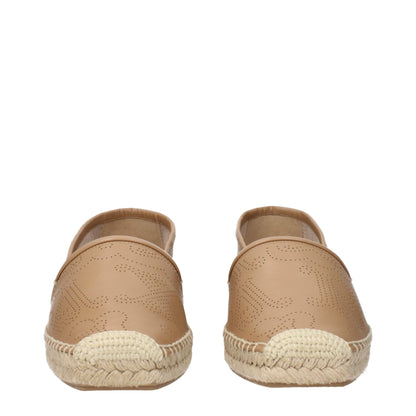 Max Mara Espadrilles van Bruin Leer