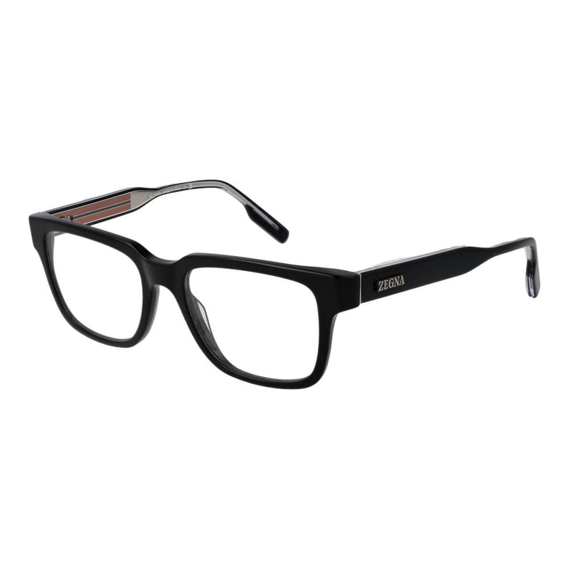 Ermenegildo Zegna Black Men's Glasses Frame