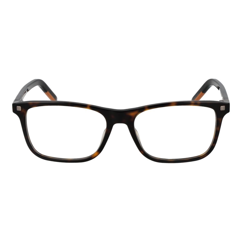 Ermenegildo Zegna Monture de Lunettes pour Hommes Marron
