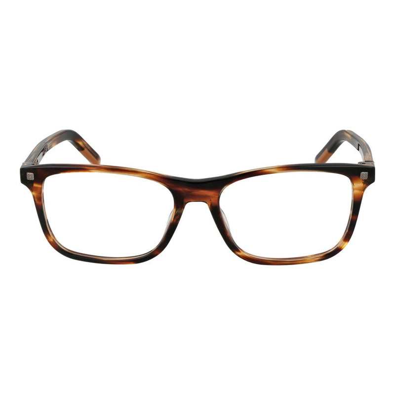 Monture de lunettes pour hommes Ermenegildo Zegna en acétate marron