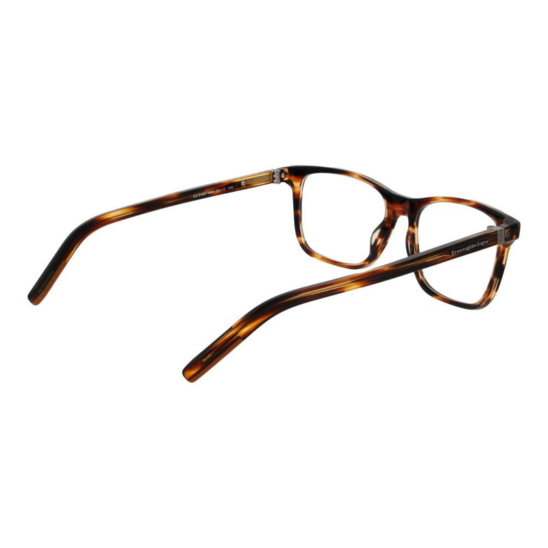 Monture de lunettes pour hommes Ermenegildo Zegna en acétate marron