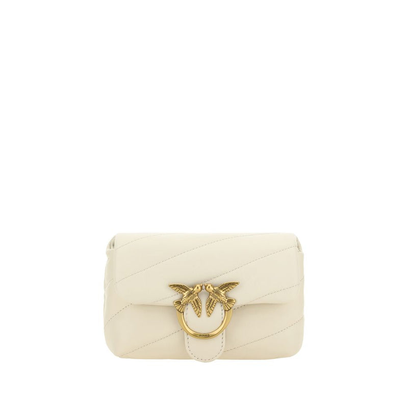 PINKO Love Baby Shoulder Bag - Sac à bandoulière en cuir de veau