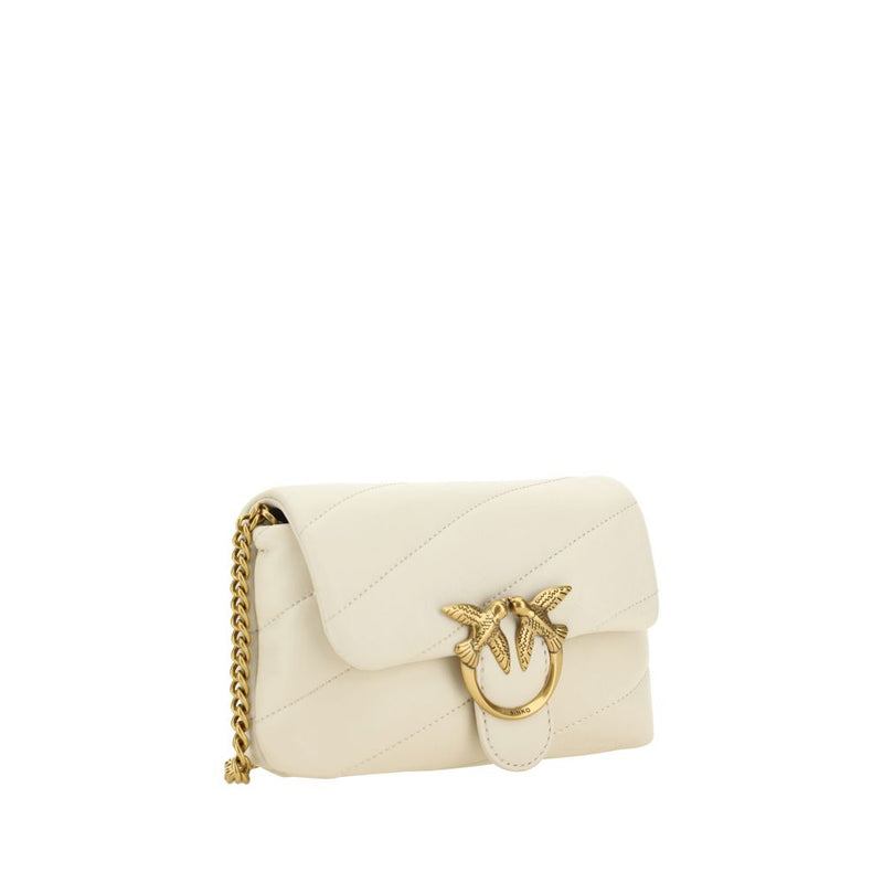 PINKO Love Baby Shoulder Bag - Sac à bandoulière en cuir de veau