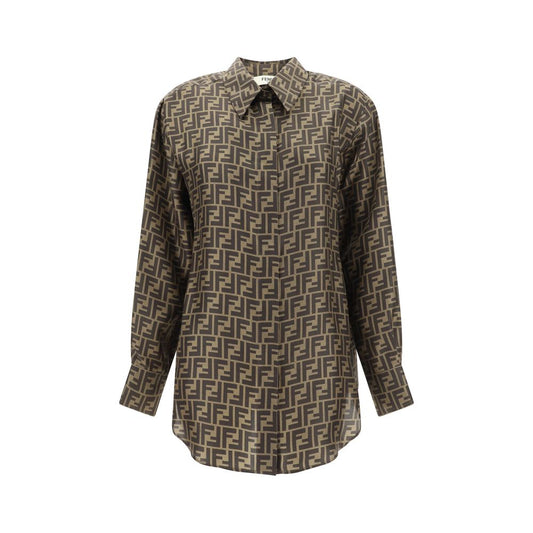 Chemise en twill Fendi