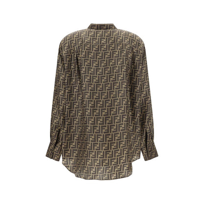 Chemise en twill Fendi
