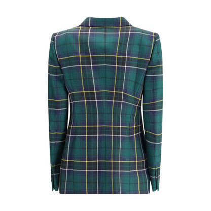 Blazer à carreaux Alexander McQueen