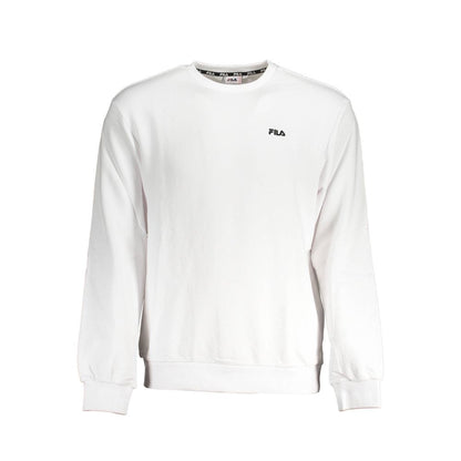 Pull en coton blanc pour homme Fila