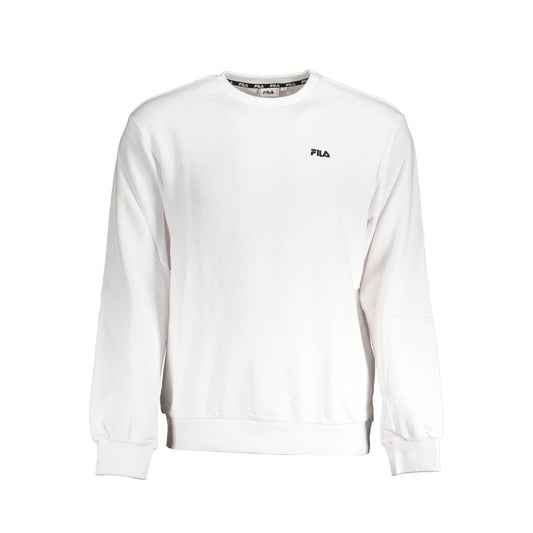 Pull en coton blanc pour homme Fila