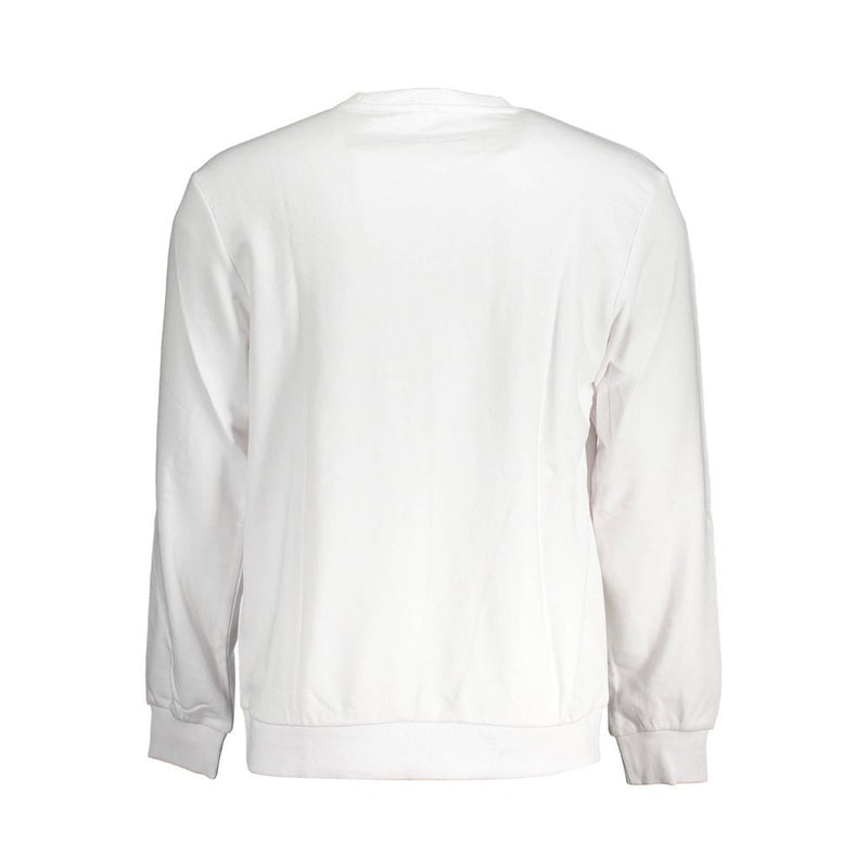 Fila White Cotton Men Sweater - Stylish & Comfortable