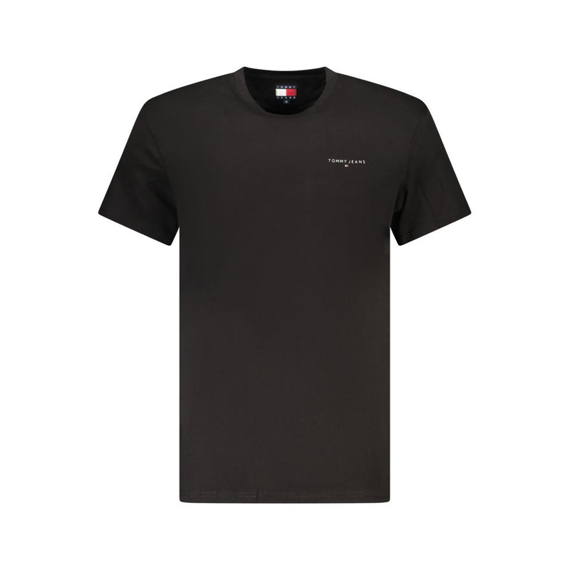 T-shirt homme en coton noir Tommy Hilfiger
